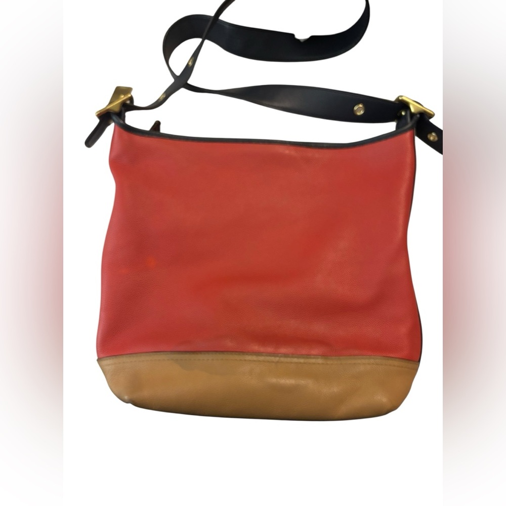 Coach | color block leather tote bag - Picture 7 of 10